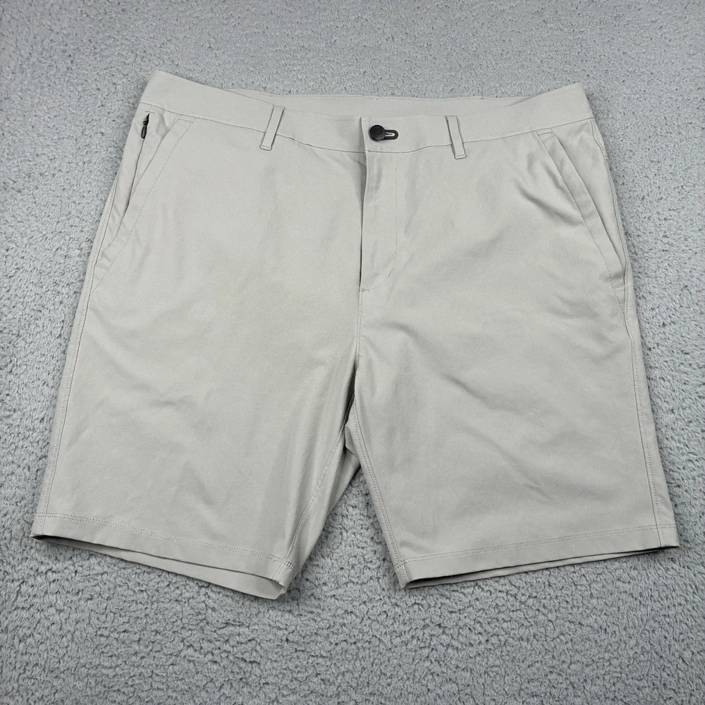 Public Rec All Day Every Day Shorts Men's 36 Gray Stretch Golf Casual